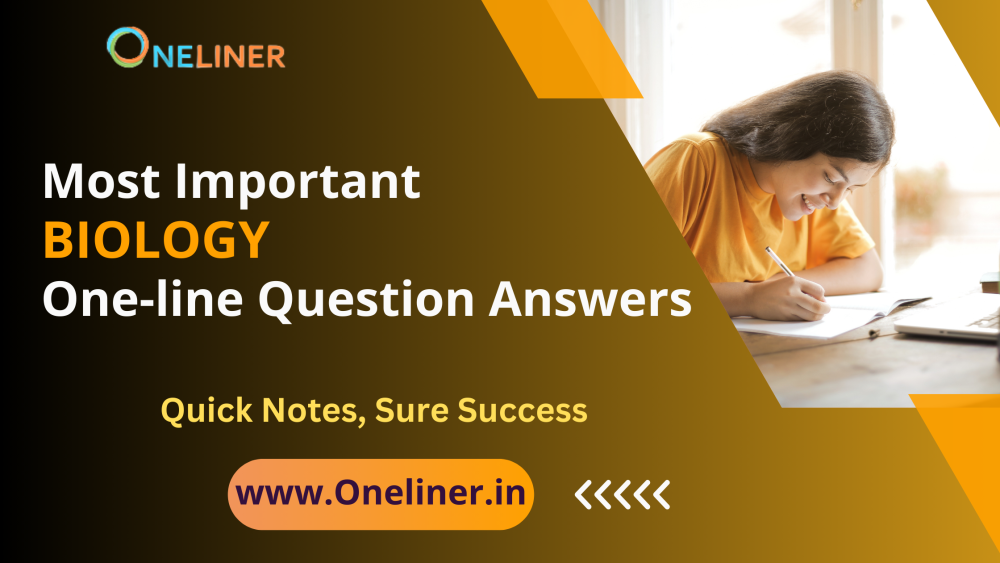 Basic Biology Questions and Answers for Competitive exams