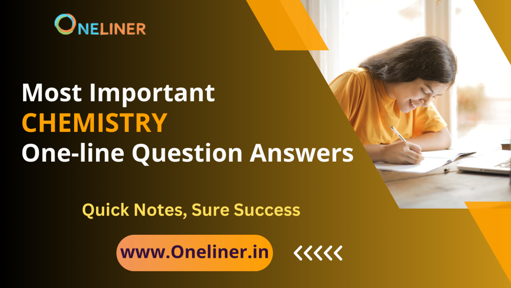 Important Chemistry Questions and Answers for Competitive Exams