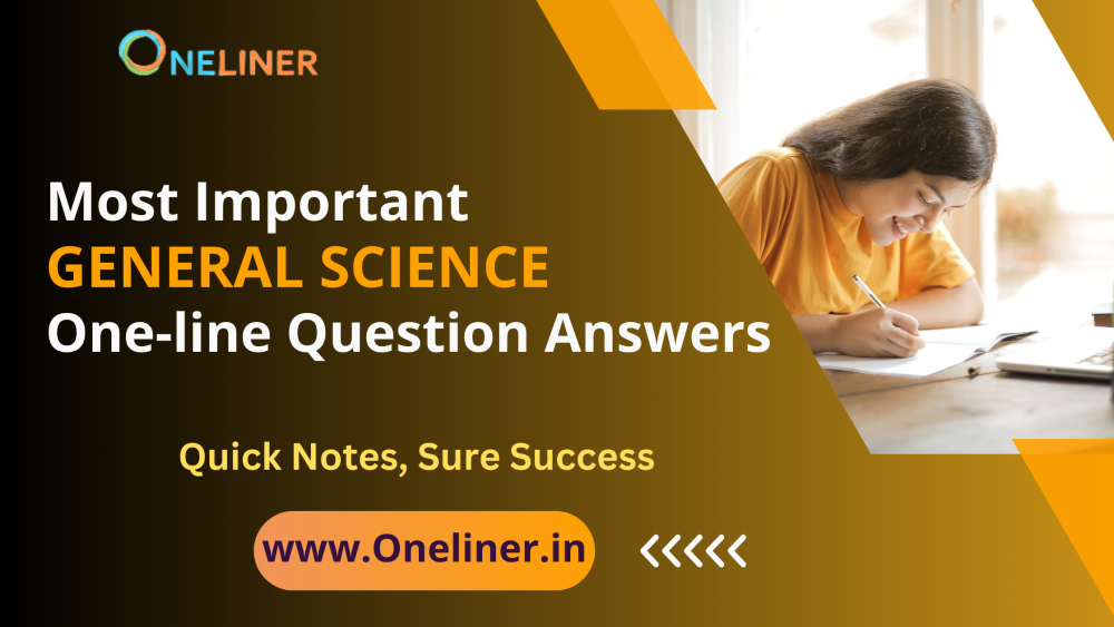 General Science Questions and Answers for Competitive Exam